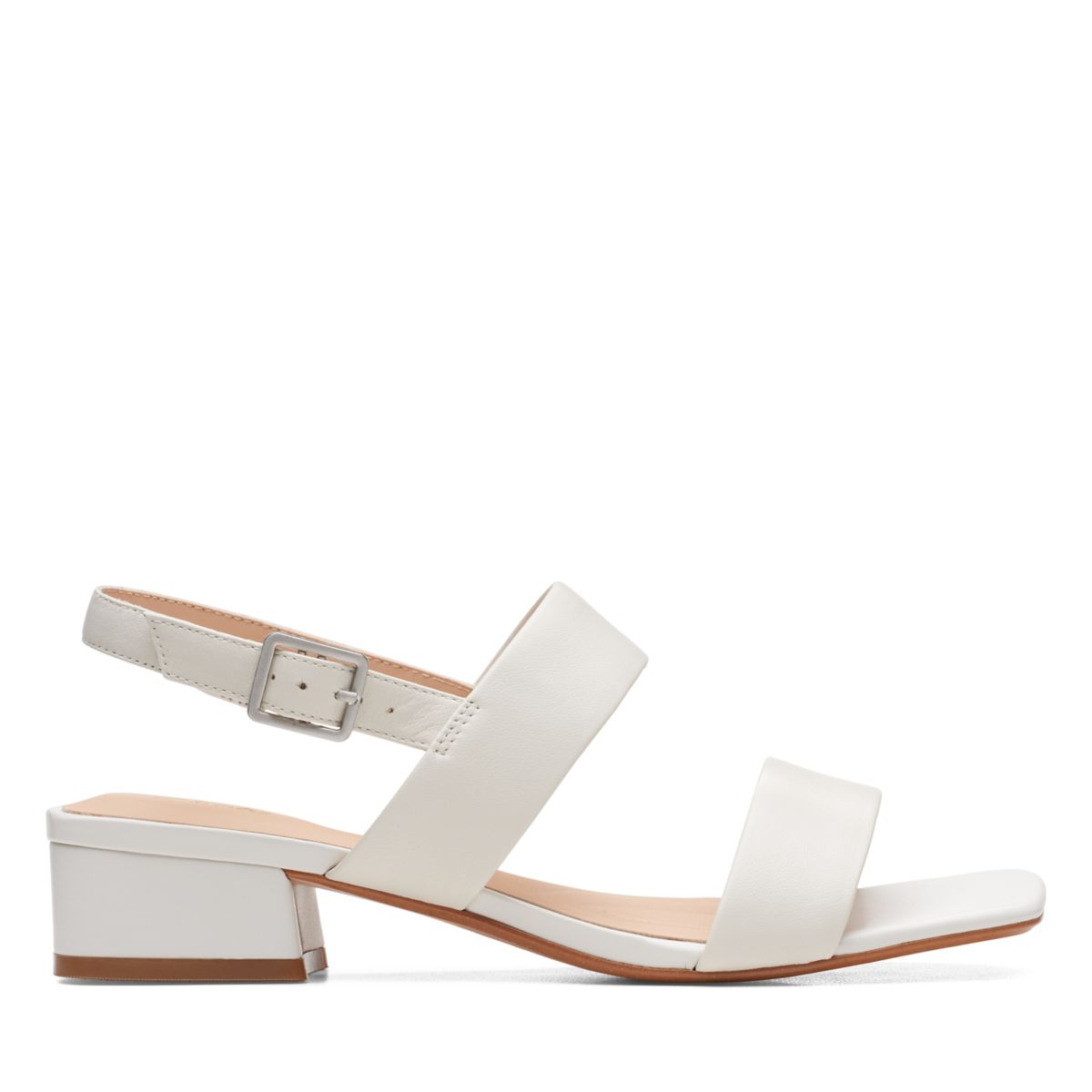 Clarks Seren 25 Riemen Sandalen Weiß | 49508965