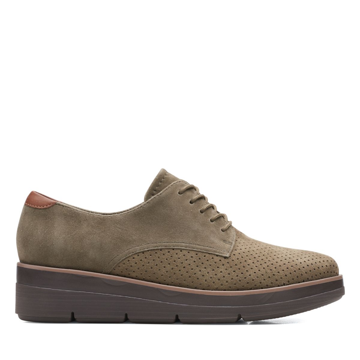 Clarks Shaylin Spitze Freizeitschuhe DunkelOlivgrün | 19309963