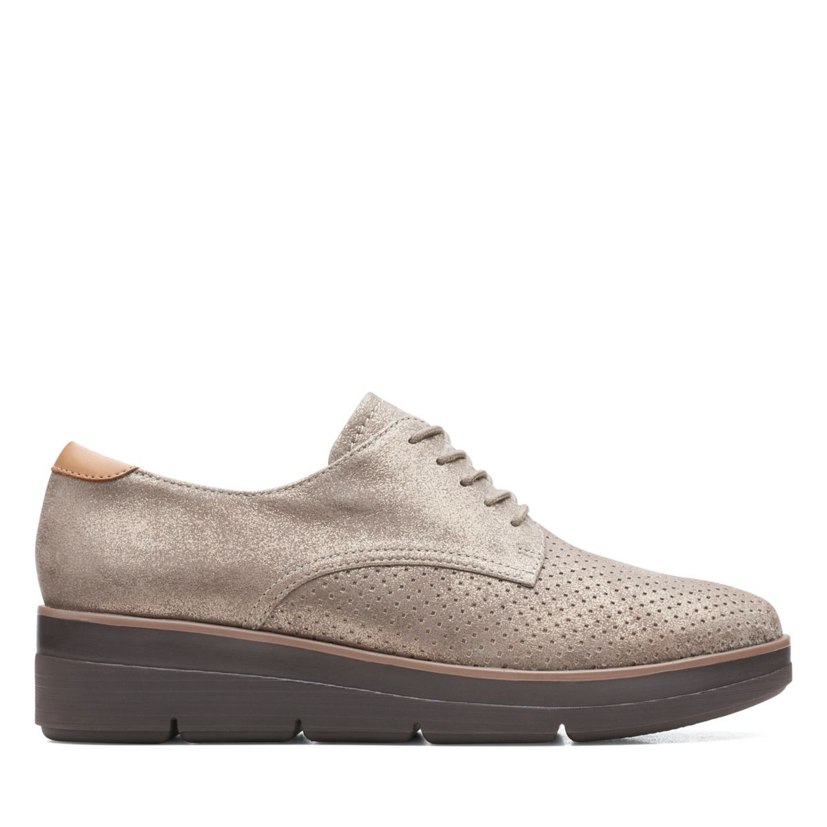 Clarks Shaylin Spitze Oxford Schuhe Platin | 98350724