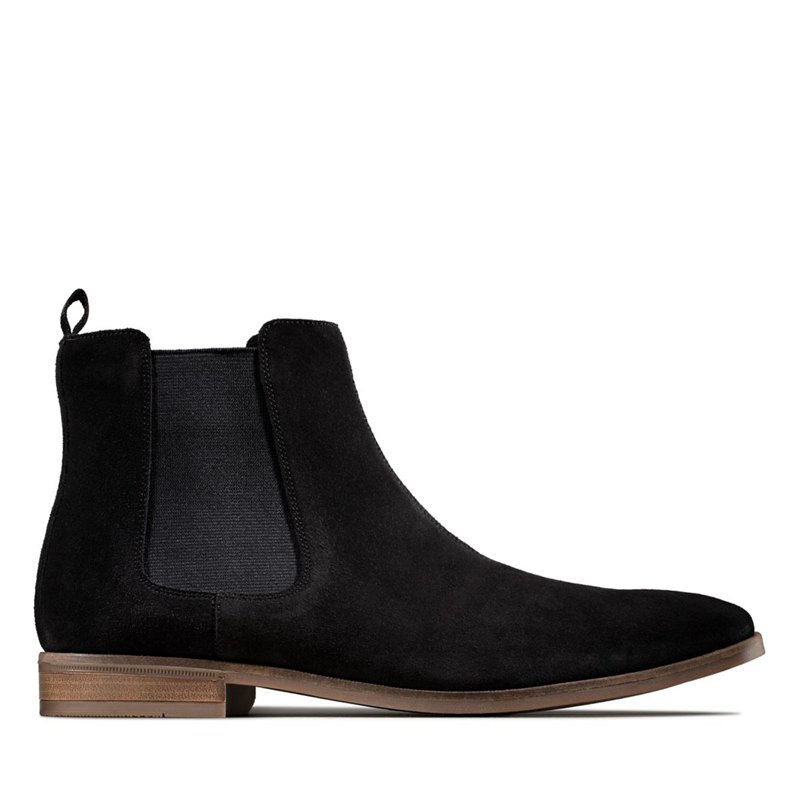 Clarks Stanford Top Chelsea Stiefel Schwarz | 58929904