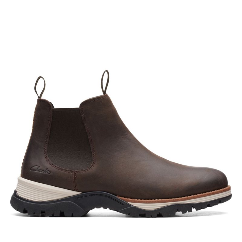 Clarks Topton Chelsea Stiefel DunkelBraun | 63569556