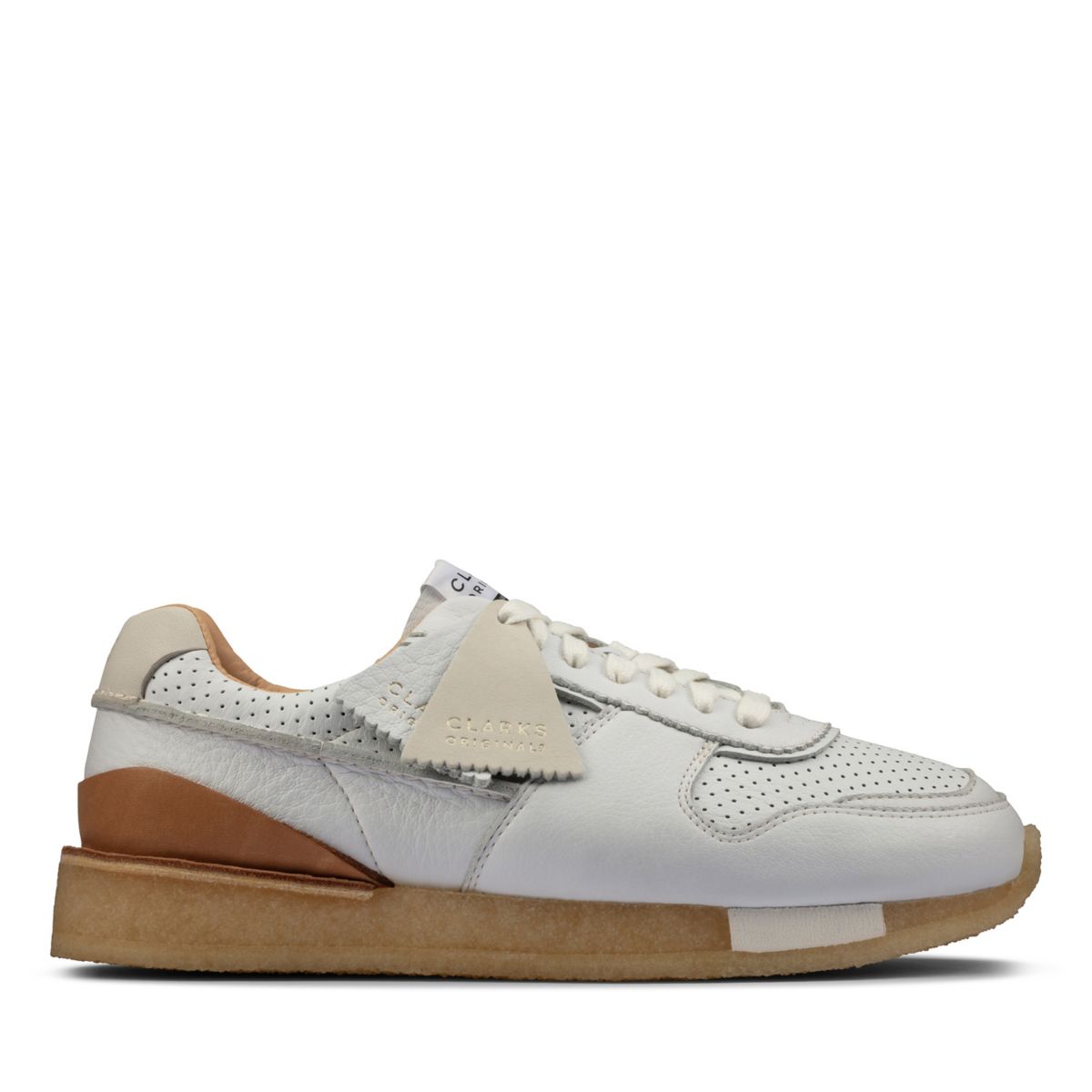 Clarks Tor Run Sneakers Weiß | 92854051