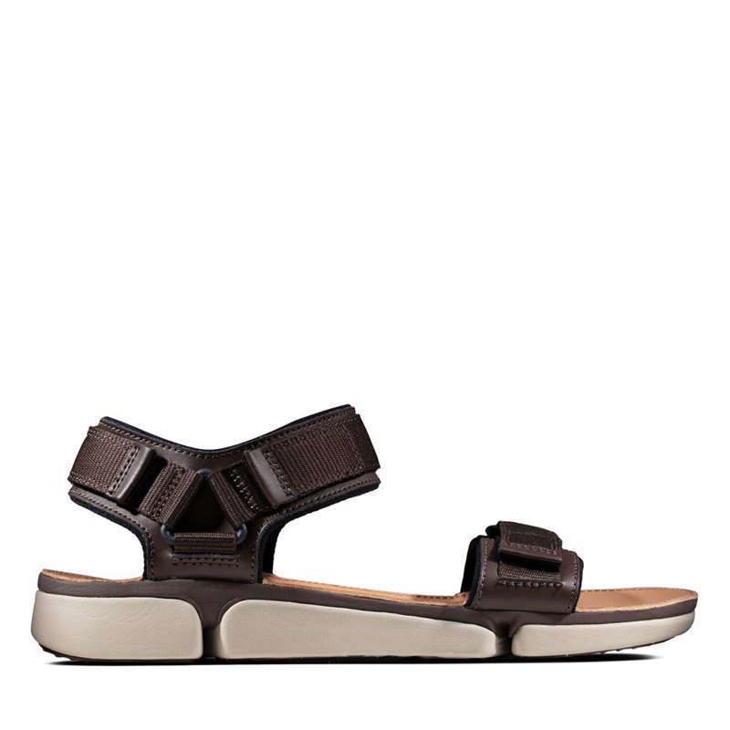 Clarks Tri Cove Trail Sandalen DunkelBraun | 13219849