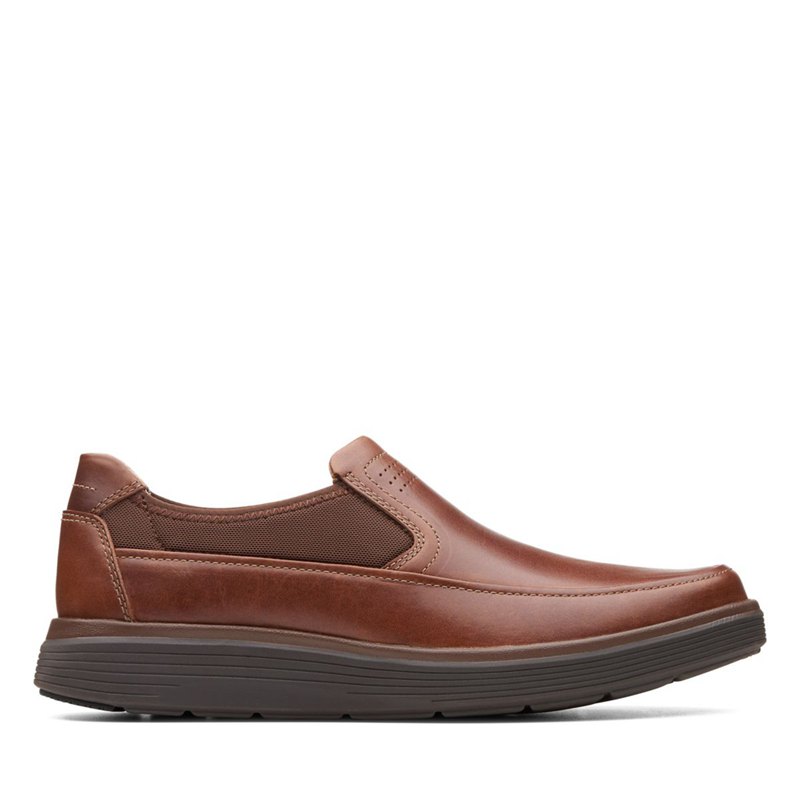 Clarks Un Abode Go Slip On DunkelBraun | 47738502