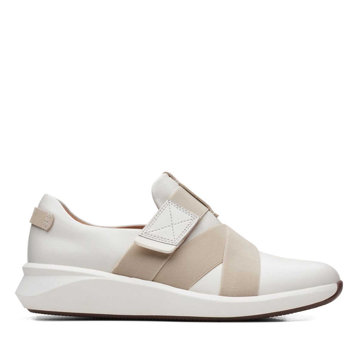 Clarks Un Rio Riemen Sneakers Weiß | 92371943