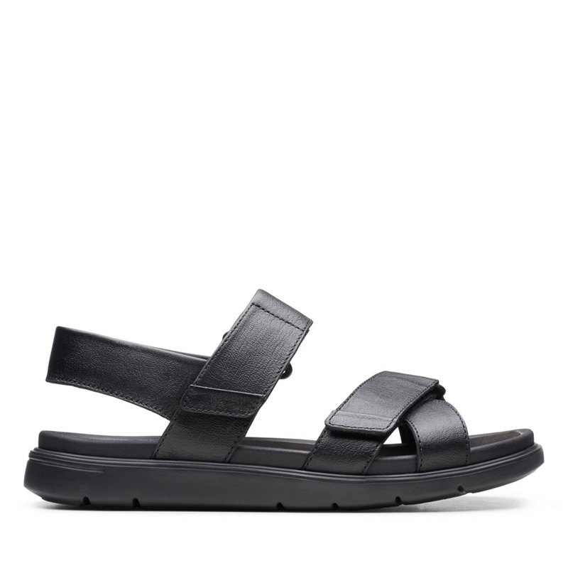 Clarks Un Wilmore Band Sandalen Schwarz | 6553535