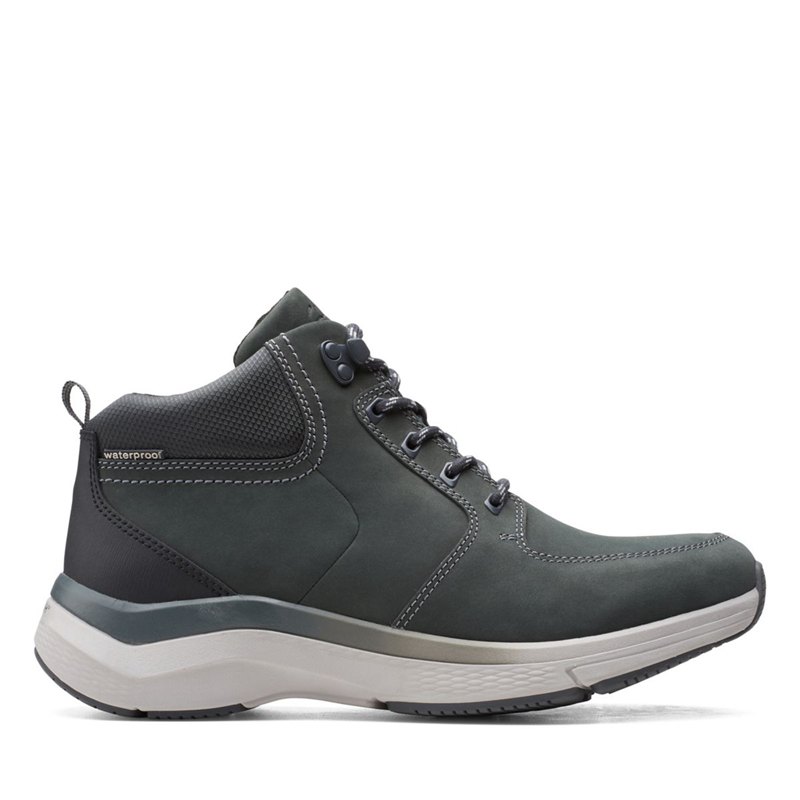 Clarks Wave 2.0 Hi Stiefeletten DunkelGrau | 56033303