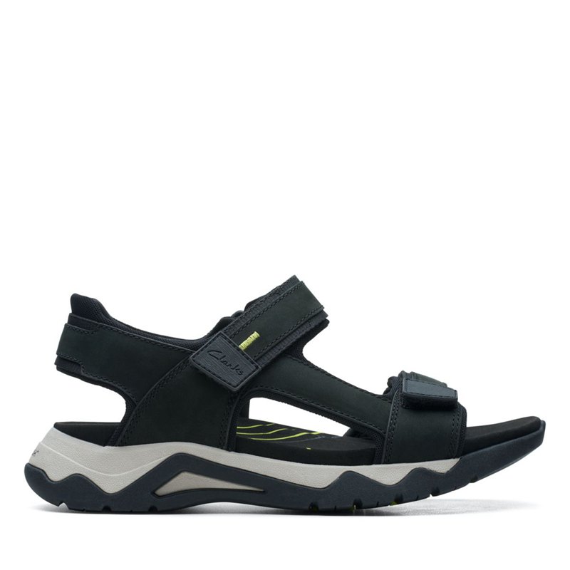 Clarks Wave 2.0 Jump Sandalen Schwarz | 6661545
