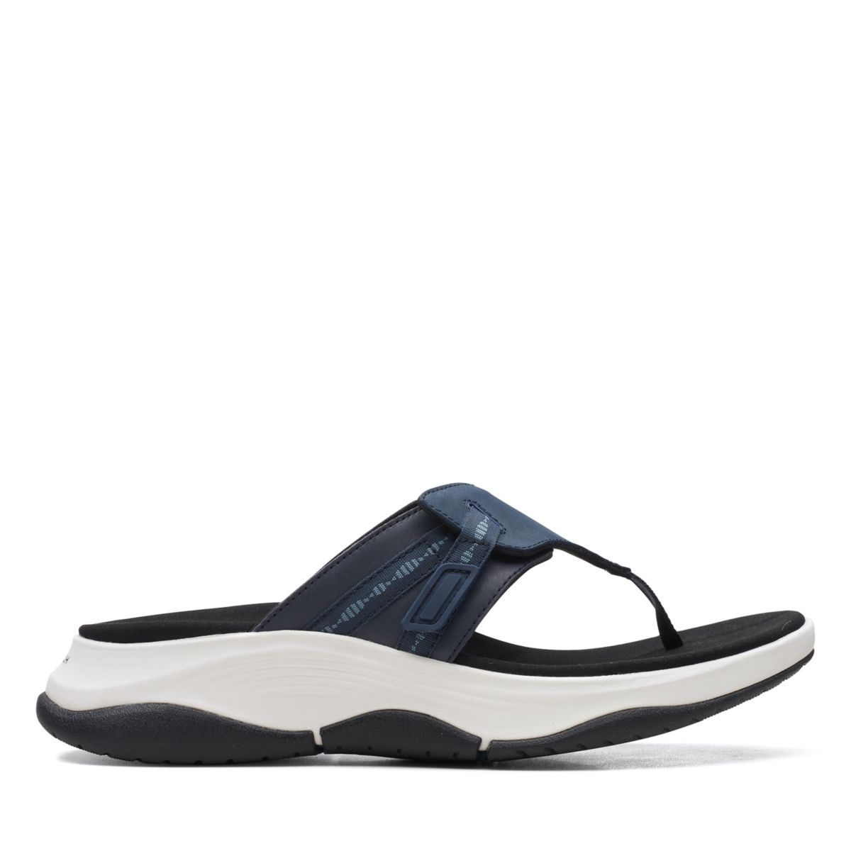 Clarks Wave 2.0 Sea Flip Flops Navy | 85204596