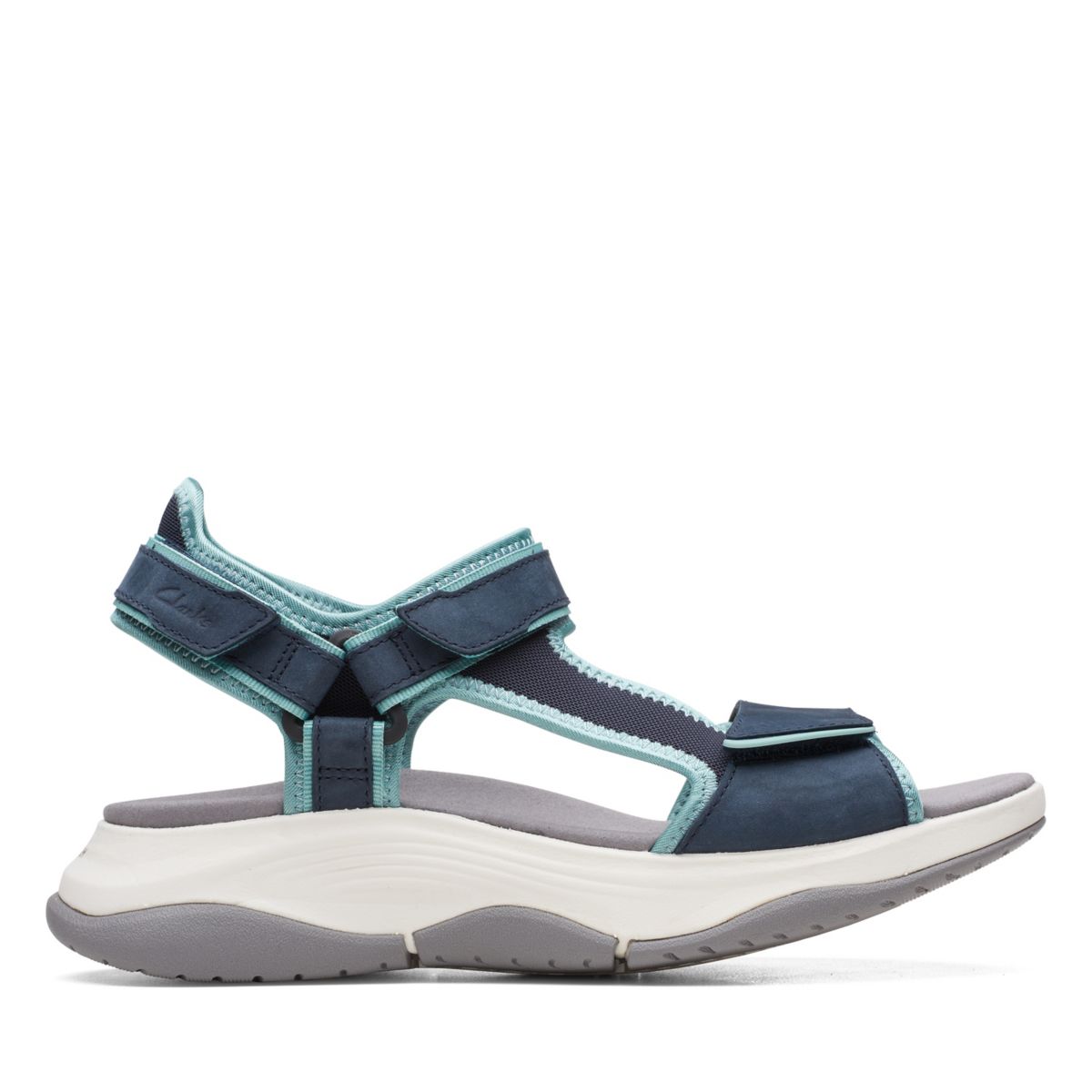 Clarks Wave 2.0 Skip Sandalen Navy | 96017954